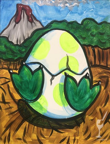 *Family Day* Lil' Dino Egg *Studio Original*