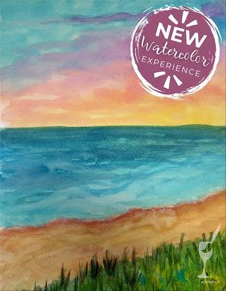 Watercolor 101 | Sandy Sunrise | 2X Paints Points!