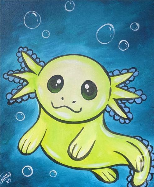 Spring Break ~ TWIST KIDS ART ~ AxoLOTl