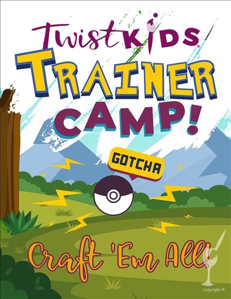 Art Camp Trainers Week, Single Day, 6-14yo