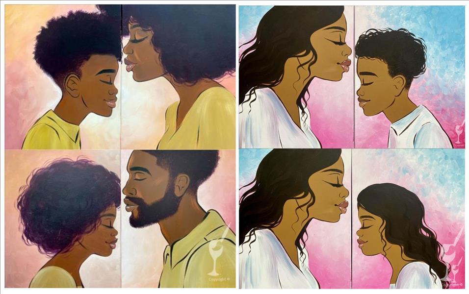How to Paint Fathers Day - Customize Your Family! *presketched*