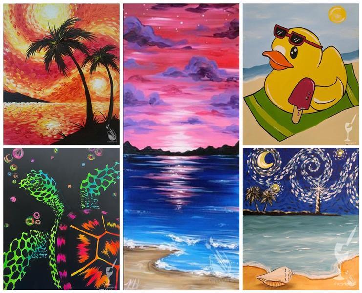 At the Beach *Family Open Studio Event*