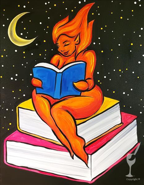 Book Club Paint, Sip & Trivia! FIRE SPRITE