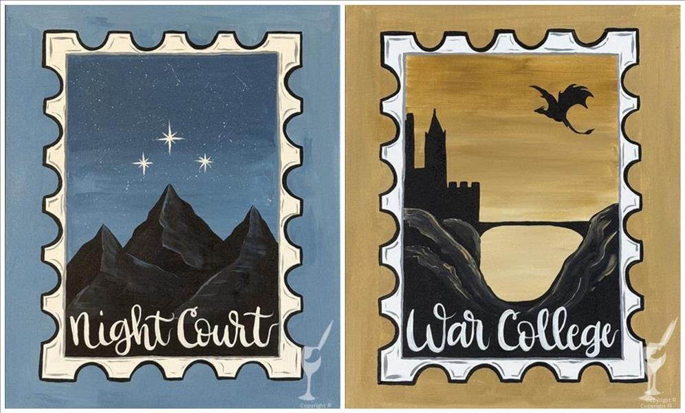BookClub - Bookish Stamps *ACOTAR or 4 Wing!