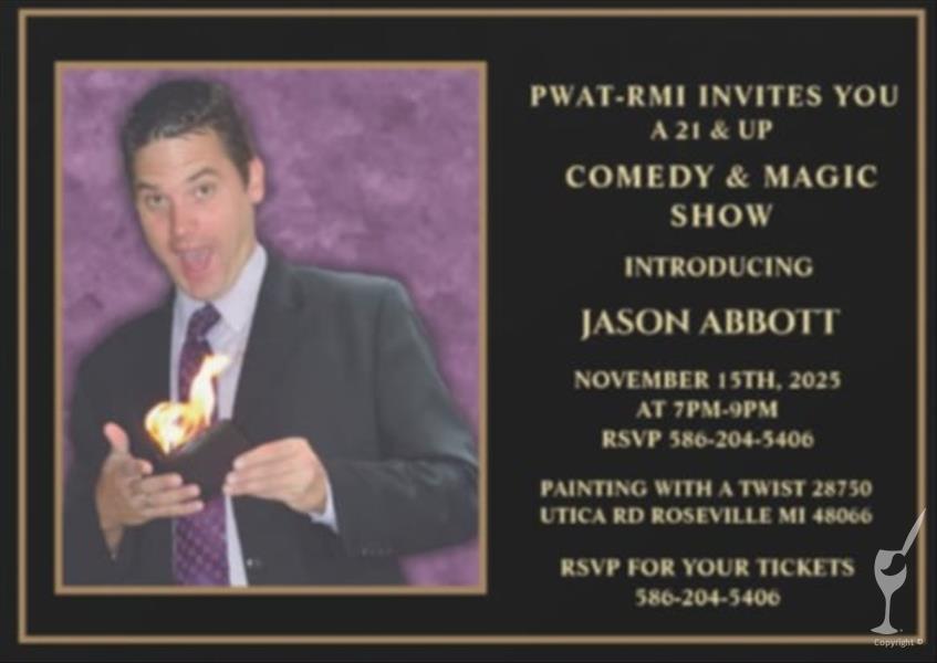 Adult Comedy & Magic with Jason Abbott