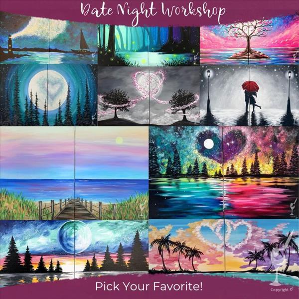 Date Night Workshop + DIY Candle Option