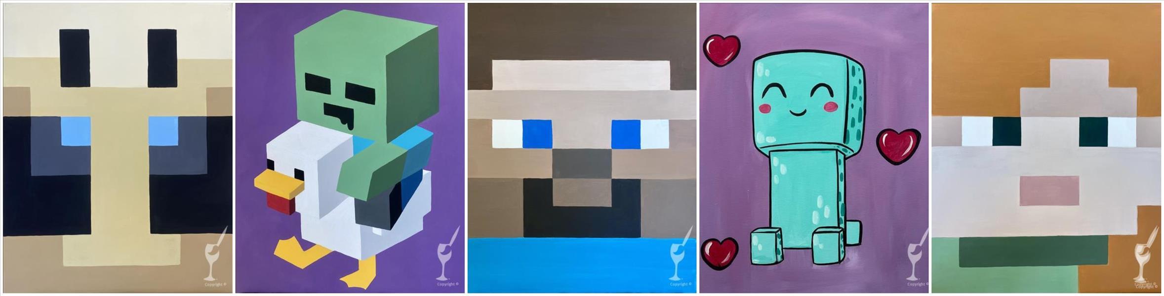 Come CRAFT with us! Pick your character!