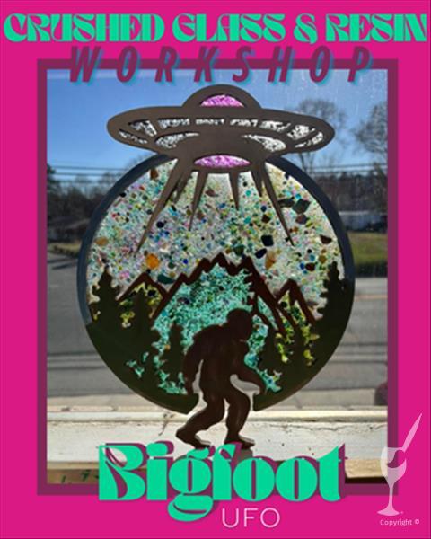 *NEW* Resin Art Workshop | Bigfoot UFO