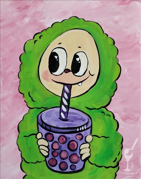 Fun New Family Art! LIL BOBA MONSTER