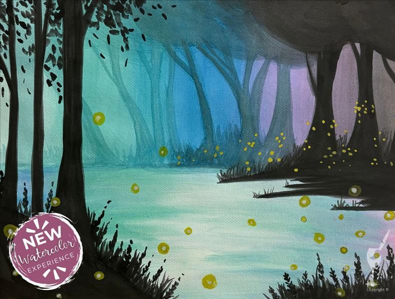 Watercolor Class! Alone But Together