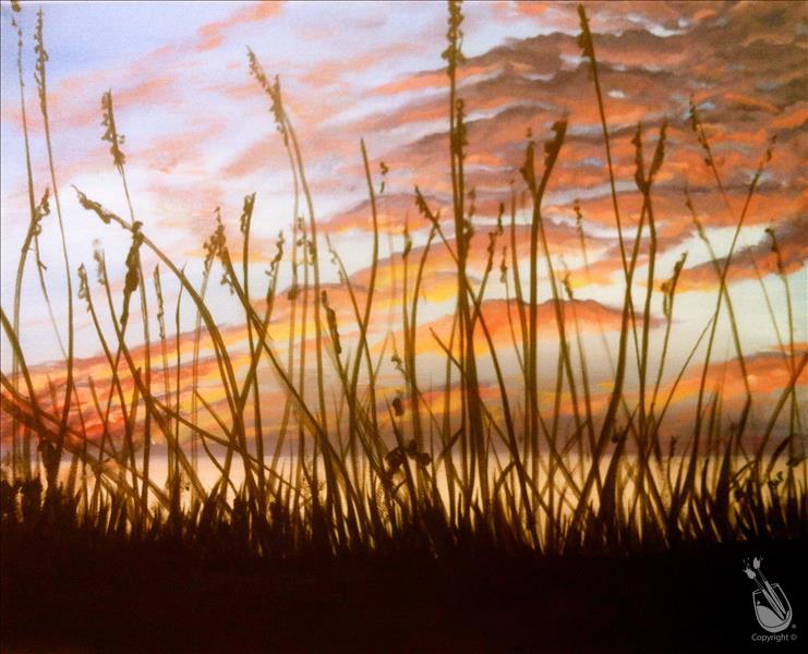 Sea Oats Sunset