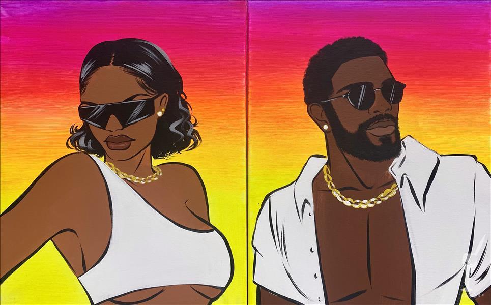 NEW ART! Baddies at the Beach - Single or Set