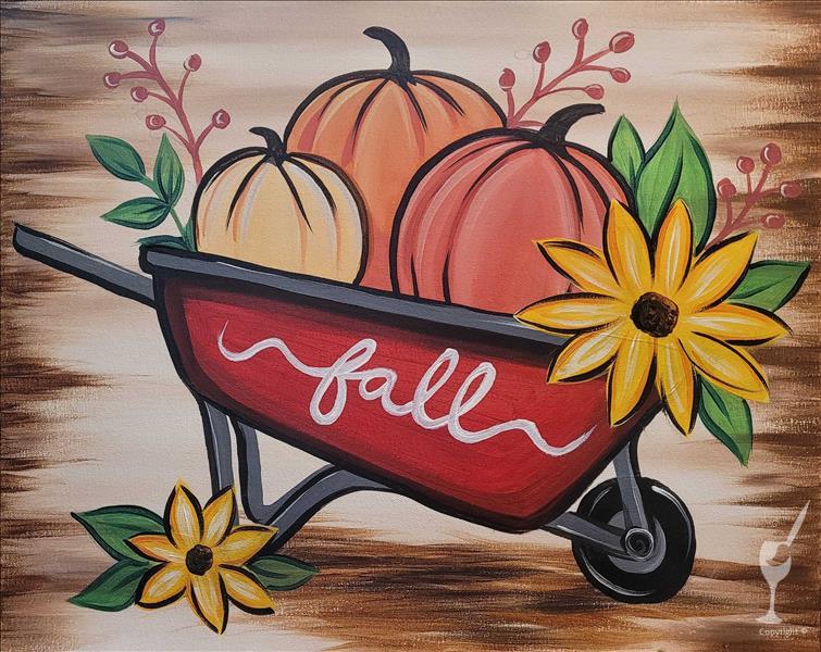 My Little Fall Wheelbarrow