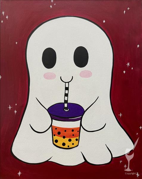 Ghostie With Boba - Family Friendly!