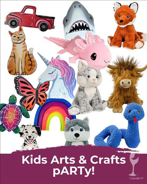 Fall Break Kid's Painting & Plushie Making pARTy!