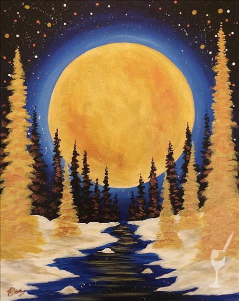 NEW! GOLDEN WINTER MOON! *ADD SPRAY OR CANDLE