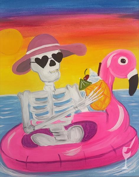 Celebrate Summerween Painting + DIY Candle Class