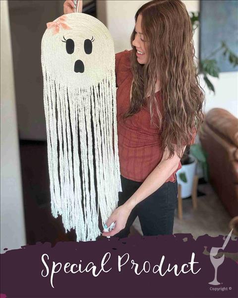 Thirsty Thurs | Large Ghost Macrame Wall Hanging