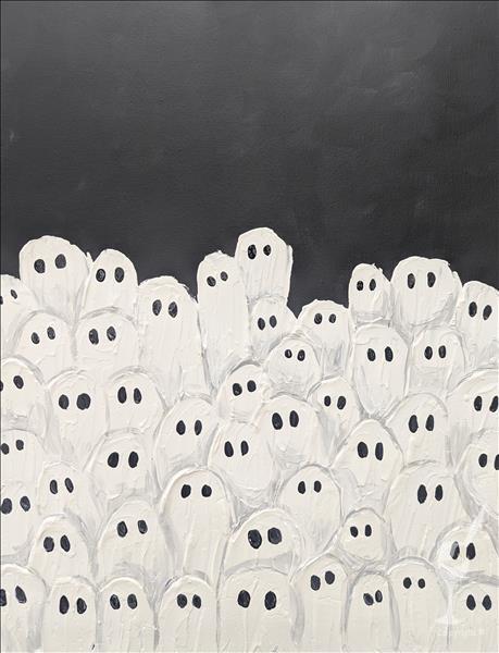 How to Paint Pop-In & Make Your Own Textured Ghost Decor!