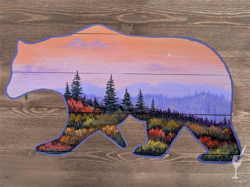 Twilight Bear | On Wood!