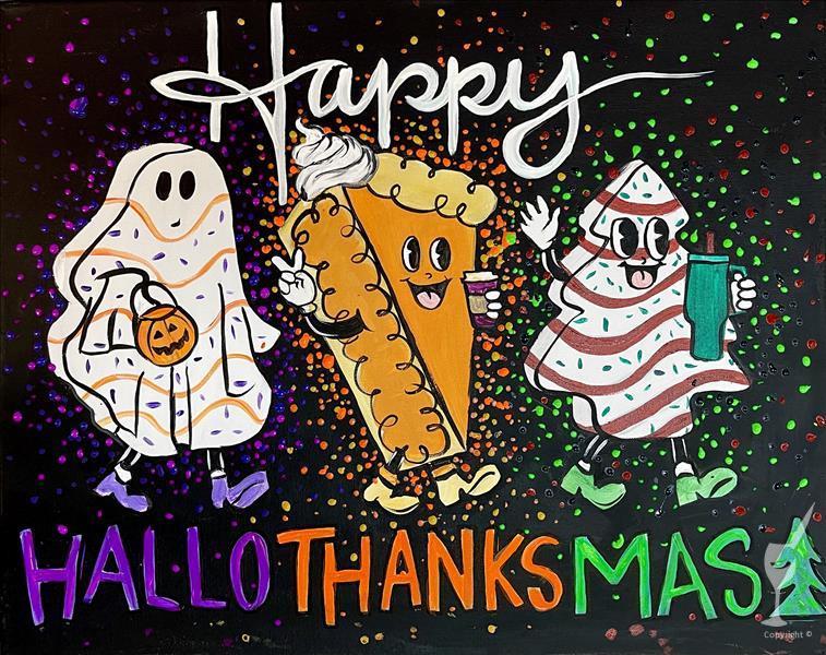 HalloThanksMas Cakes