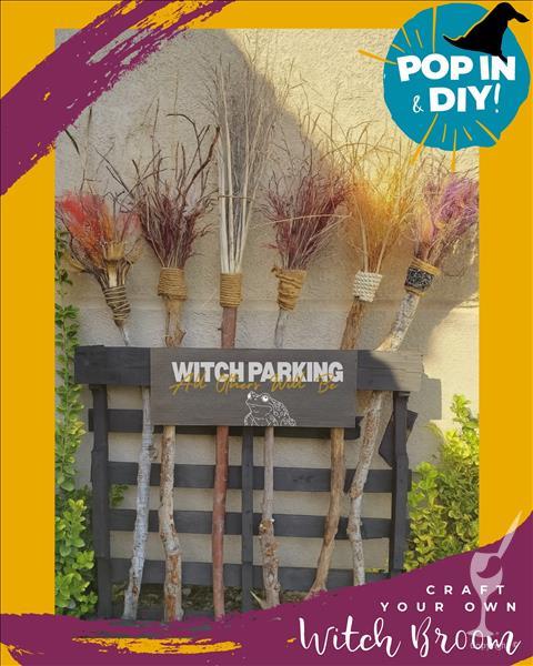 How to Paint Pop-In & Craft Your Own Witch Besom