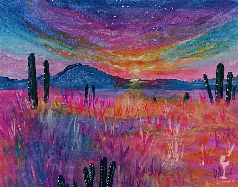 BOGO! Blacklight Texas Sunset