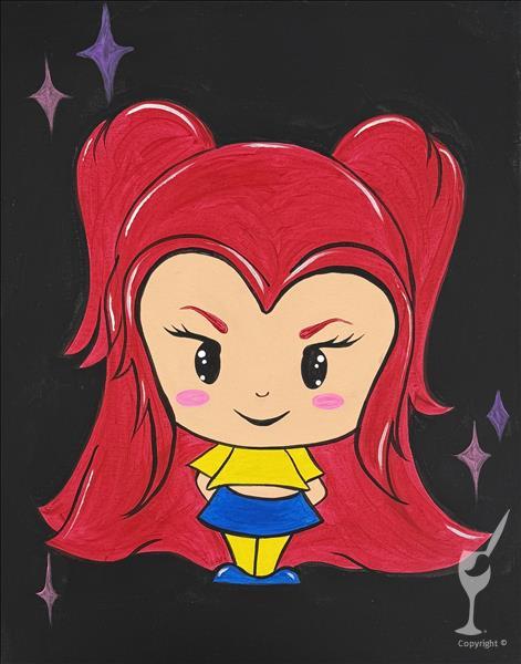 Kpop Crew - Magenta Girl