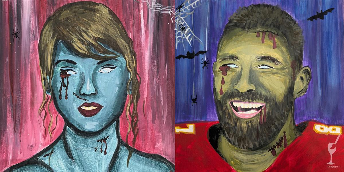 Paint Yourself as a Zombie Couple