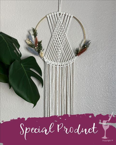 Floral Macrame Workshop | $10 Bottomless Mimosas