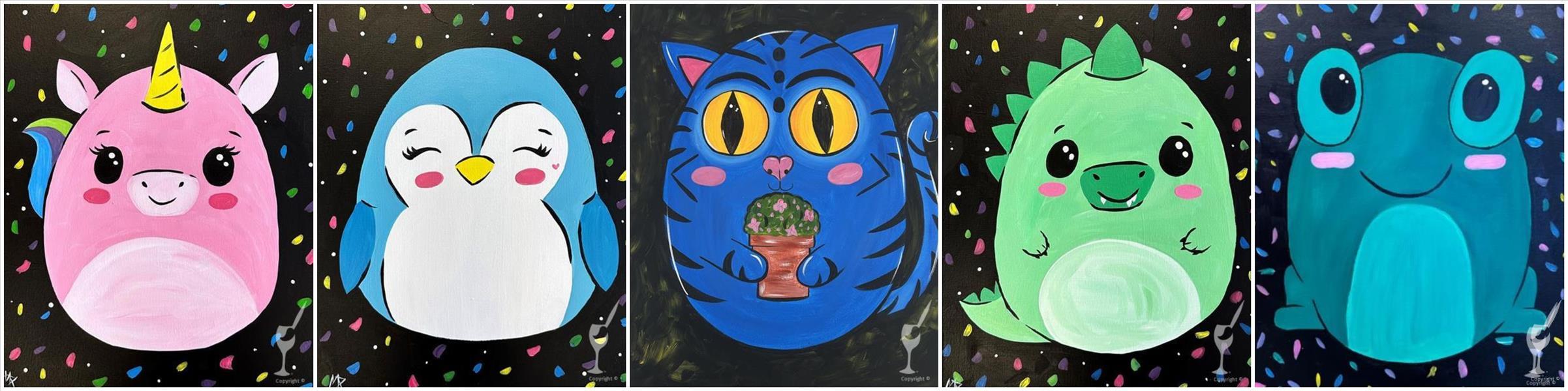 How to Paint Mid Winter Break! Pick your Fave (6+)