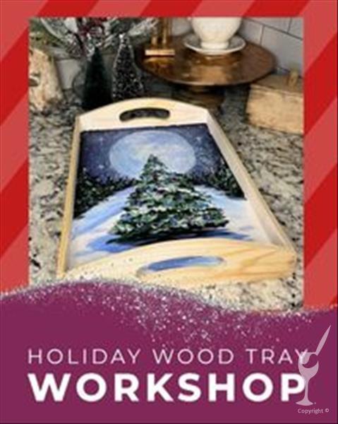 Holiday Wood Tray Workshop