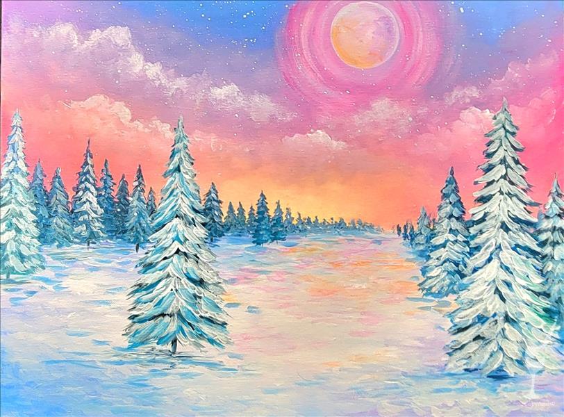 *MANIC MONDAY $5 OFF* Glowing Winter Forest