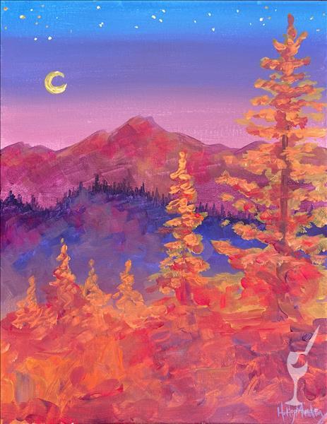 Glowing Autumn Night