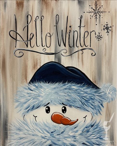 Cozy Winter Snowman (Ages 10+)