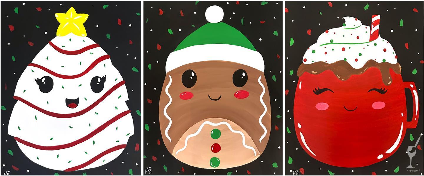 How to Paint *Tell Us Your SQUISHY SNACK Choice *5 & Up