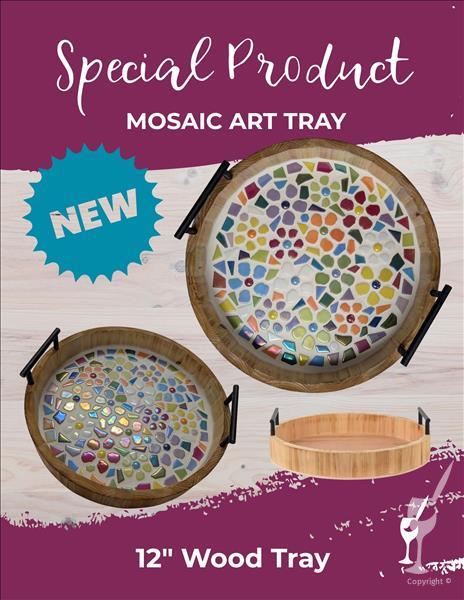 How to Paint NEW Special Product: Mosaic Art Tray