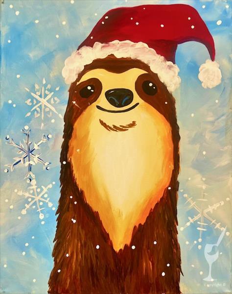 *All Ages* Santa Sloth
