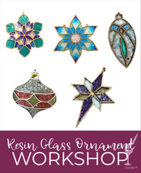 Mom and /or Dad & Me Glass Ornament Making Party