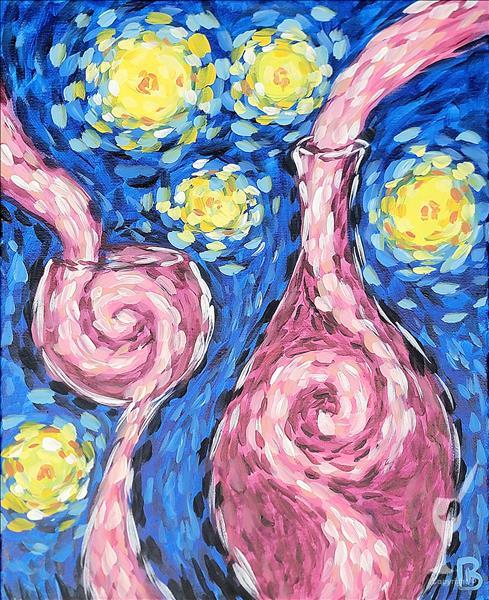 ***NEW***    Vino Gogh *Add a DIY Candle