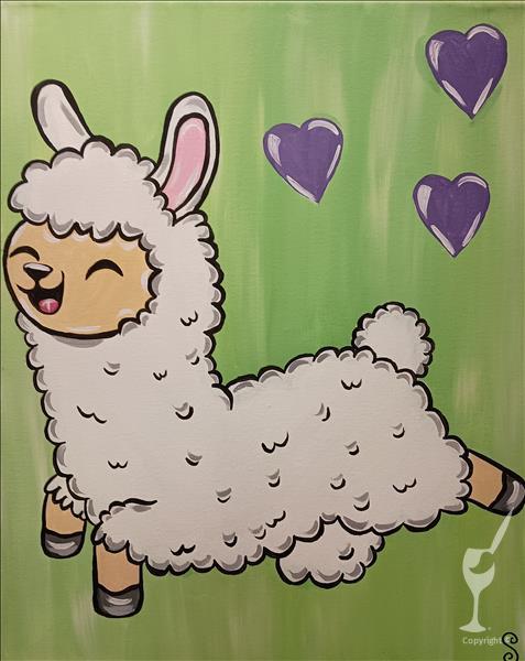 Kpop Animals - WWH Llama