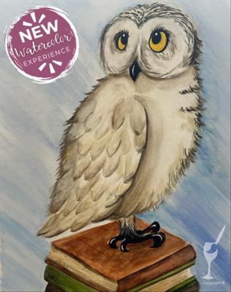 Magic Owl Watercolor Event