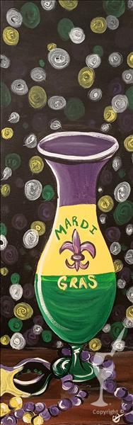 Cheers to Mardi Gras - Hurricane
