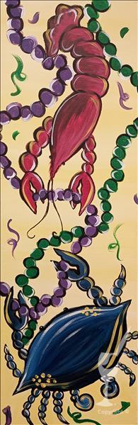 Mardi Gras Beads, Crabs, & Crawfish
