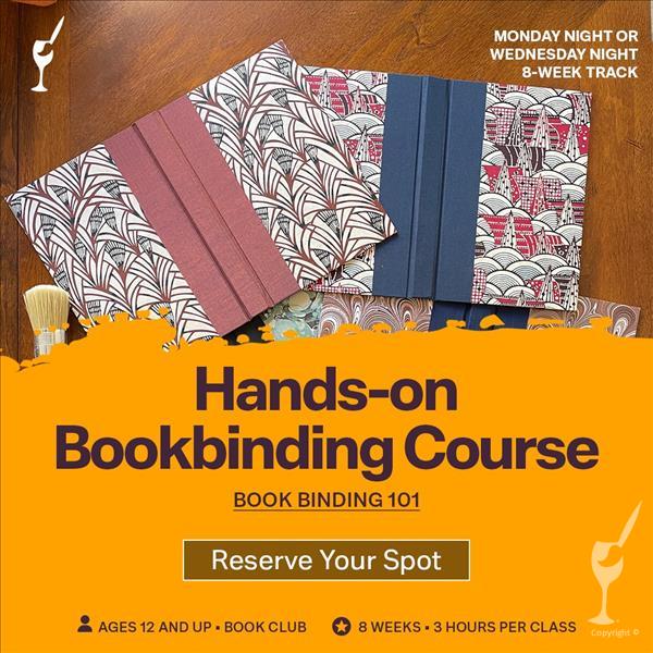 Hardcover Book Binding • 8-Week Course