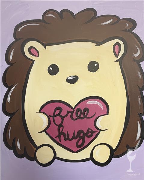 Free Hugs Hedgehog  ALL AGES