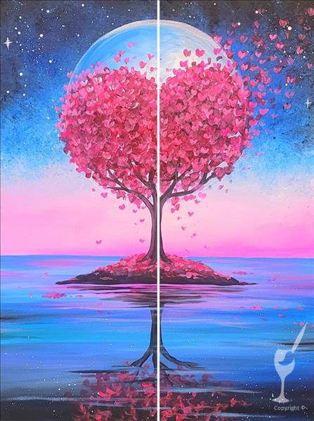 Moonlit Love Tree - Set