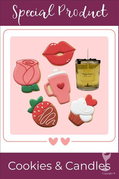 Candles and Cookie Decorating