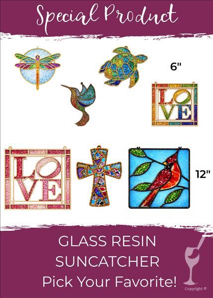 Resin Glass Suncatchers Workshop