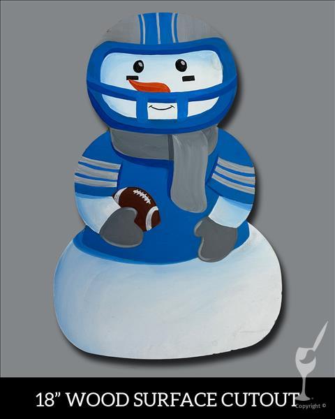 NEW ART SnowLions Pride Or Paint a Regular Snowman